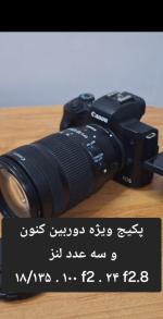 دوربین بدون آینه کانن M50 + 15-45mm IS STM دست دوم