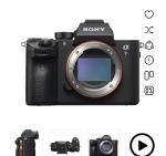 دوربین بدون آینه سونی آلفا a7R III بدنه دست دوم
